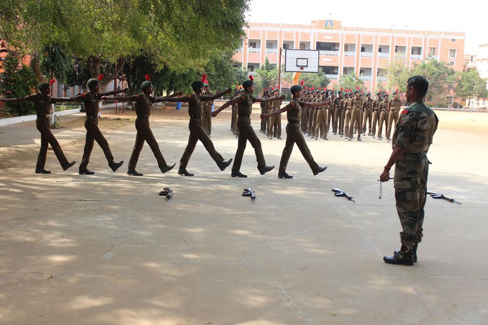 NCC CADER CLASS – Vivekananda College
